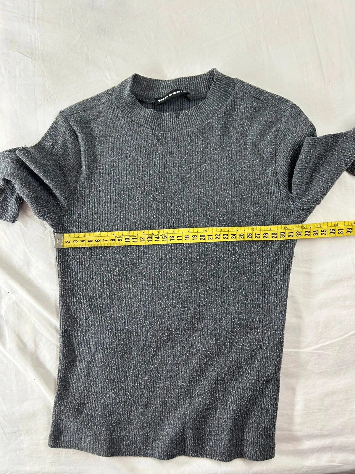Suéter cinza vintage Tally Weijl – photo 6
